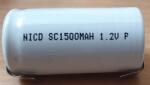  Ni-CD SC1500 forr-füllel