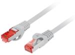 Lanberg NET Patch kábel CAT. 6 S/FTP LSZH 0.25m szürke, réz (PCF6-10CU-0025-S)