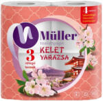 Müller wc-papír 4 tekercs 100 lap 3 réteg - Kelet varázsa