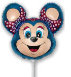 Flexmetal Fólia lufi mini, Bébi Egér, Kék, 14