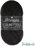 Scheepjes Scrumptious 301 Charcoal Ice Cream - fekete akril fonal
