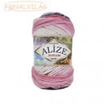 alize BURCUM BATIK - Szürke-rózsaszín-fehér melír - 1602