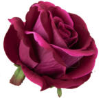 Valex Decor Bársony rózsafej, 8cm - Bordó (AF122-06)