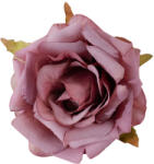 Valex Decor Rózsa selyemvirág fej, 8cm - Világoslila (AF120-07)