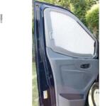 REMIS Странична щора за прозорец Ford Transit лява от 2014 г. сива (E6102)