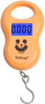 Weiheng WH-A03L digital agățat cântar de pescuit până la 50 kg portocaliu