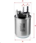 SOFIMA filtru combustibil SOFIMA S 1408 NR (S 1408 NR) - automobilus