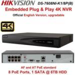 Hikvision 8-channel NVR DS-7608NI-K1/8P(C) (DS-7608NI-K1-8P)
