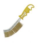Z-Tools Spid drótkefe bronz sárga nyelű (011206-0006)