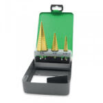 Berger Lépcsős lemezfúró készlet 4-30mm-ig 3 részes HSS Berger (030404-0015)