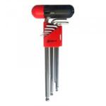 Z-Tools Imbuszkulcs klt. 9r. extra hosszú gömbvégű 1, 5-10mm markolattal (040208-0030)