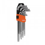 Kendo Imbuszkulcs klt. TORX extra hosszú 9r. T10-T50 KENDO (040208-0738)