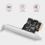 AXAGON PCES-SA4X4 PCIe Controller 4x SATA 6G (PCES-SA4X4) - pcland
