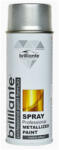 BRILLIANTE Vopsea spray Brilliante gri metalizat 400 ml (10538)