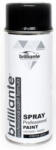 BRILLIANTE Vopsea Spray Brilliante Negru Trafic Lucios RAL 9017 400 ml (01442)