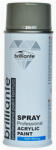 BRILLIANTE Vopsea Spray Gri Piatra, Ral 7030, Brilliante, 400 ml (10518)