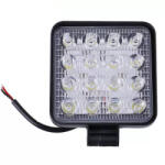  Proiector LED auto Offroad 16 led 48W patrat (PPLED16)