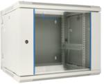 Extralink 9U 600X600 AZH WALL-MOUNTED RACKMOUNT CABINET SWING TYPE GRAY Raft montat pe perete Gri (EX.12950)