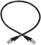 Extralink EX. 7584 cabluri de rețea Negru 0, 5 m Cat5e F/UTP (FTP) Rotunde (EX.7584)