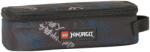 LEGO® Penar rectangular neechipat, cu fermoar, LEGO design NinjaGo Arin (Negru) (LG-10052-2404) Penar