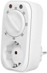 LogiLink Priza inteligenta Logilink ET0012, Schuko x 1, conectare prin Schuko tata, 16 A, comutare mecanica a timpului 7 presetari (Alb) (ET0012)