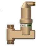 Reflex Exdirt 3/4″ Iszapleválasztó függőleges beépités (9252510) (9252510)