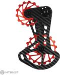 Nova Ride Carbon Ceramic kormány MTB Shimano 12Speedhez, piros