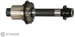 Novatec H anya, 4 retesz, Shimano Micro Spline, acél, OEM