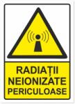  Indicator Radiatii neionizate periculoase, 105x148mm IAA6RNP