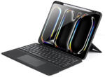 Dux Ducis Кожен Калъф с Клавиатура за iPad Pro 13 2025-2024, Dux Ducis Magnetic Keyboard Case, Черен (6934913005095)