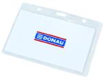DONAU Azonosítókártya tartó DONAU 96x66 mm puha műanyag oldalt nyitott átlátszó U8343001PL-00 (U8343001PL-00)