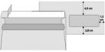 Office Depot LA4 jobb ablakos szilikonos bélésnyomott 1000db boríték ODL3T15B300H2 (ODL3T15B300H2)