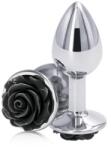 Guilty Toys Dop Anal Rose Pleasure Medium, Argintiu/Negru, Guilty Toys