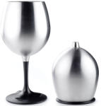 GSI Outdoors Glacier 449 ml pahar de vin roșu din oțel inoxidabil Pahar