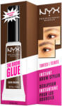 NYX Professional Makeup The Brow Glue Instant Styler- Cool Brown
