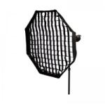  120 cm Visico Pro Grid Octobox softbox méhsejtráccsal bowens