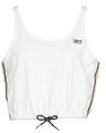 Levi's Trikók / Ujjatlan pólók GINGER NYLON PIECED TANK TOFU, TOASTED ALMOND CAVIAR Fehér EU M