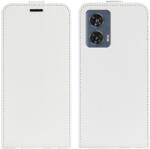  Husă rabatabilă pentru Motorola Edge 50 Fusion albă