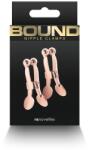 NS Toys Bound - Nipple Clamps - C1 - Rose Gold