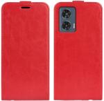  Husă rabatabilă pentru Motorola Edge 50 Fusion roșie
