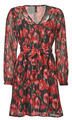 ONLY Rövid ruhák ONLMARISE LUREX L/S STRING TOP CS PTM Piros EU XS