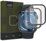 HOFI Hybrid 2x üvegfólia Apple Watch 7 / 8 / 9 45mm, fekete
