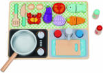 Mamido Fából készült konyhai játékkészlet (S-TJ453)