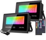 Novostella LED Прожектор с Дистанционно Novostella 20W/60W/100W RGB- 2бр Комплект - 40752