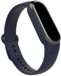 gigapack Pótszíj (egyedi méret, szilikon, állítható) SÖTÉTKÉK Xiaomi Mi Band 5, Xiaomi Mi Band 6 (GP-97879)