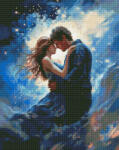 Oh Art! Set goblen cu diamante, cu sasiu, Dans celest, 40x50 cm (GJ6283)