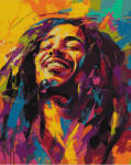 Figured Art Set pictura pe numere, cu sasiu, Reggae street art, 40x50 cm (FA10272-Y)