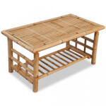vidaXL Măsuță de cafea din bambus, 90 x 50 x 45 cm (243713) Masa de cafea