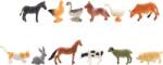 Teddies Animal mini casa fermă plastic 4-6cm 12 buc în pungă (TD00850199) Figurina