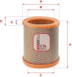 SOFIMA Filtru aer SOFIMA S 7258 A (S 7258 A) - automobilus